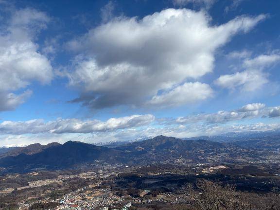 冬だけど山に登った🏔´-