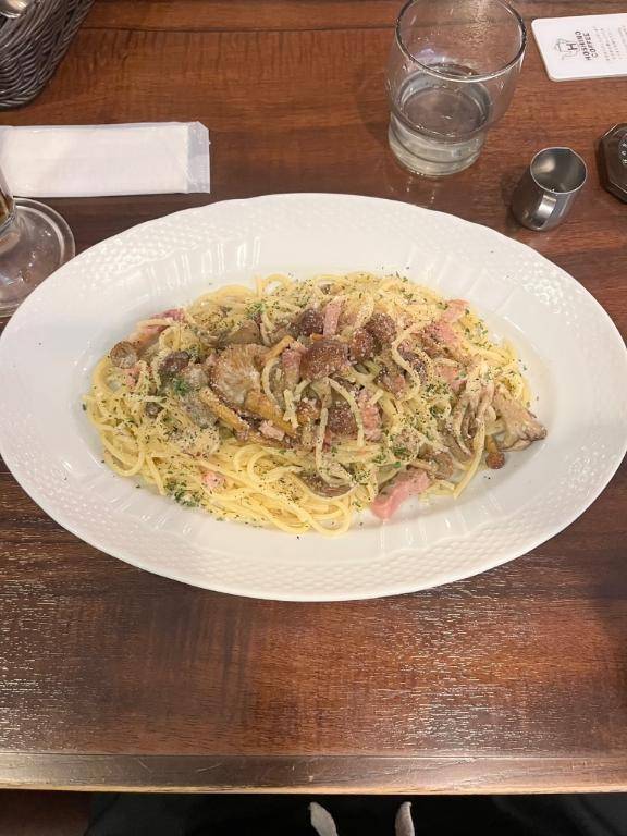 夜ご飯はパスタです🍽
