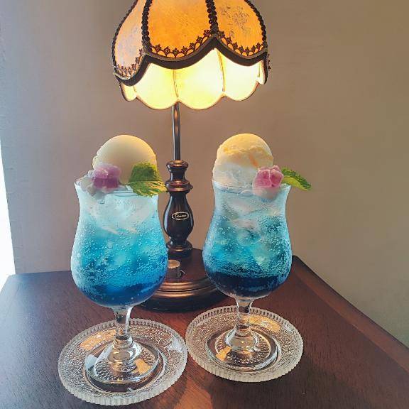 夏といったらクリームソーダ🩷🍨🥤