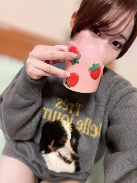 暖かいカフェラテが美味しい♡