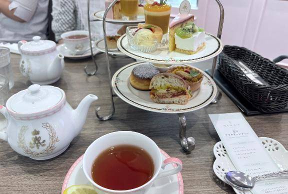 アフタヌーンティー☕️