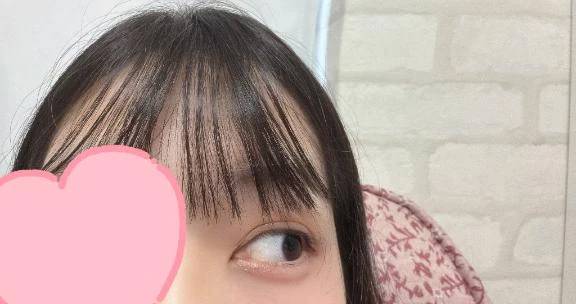 前髪、切りました✂️✨