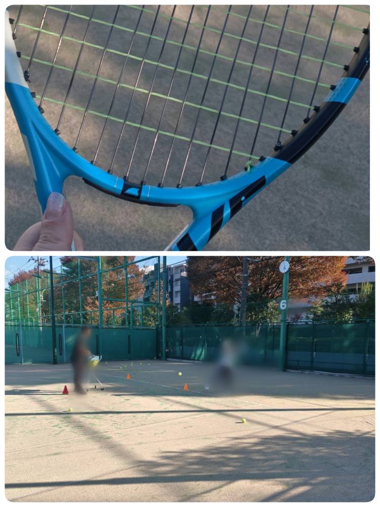 テニスの個人レッスン