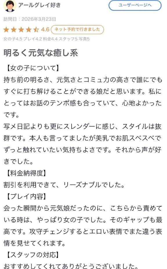 【お礼写メ日記】