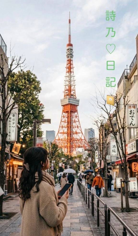 本日は東京タワーに一礼🙂‍↕️🗼