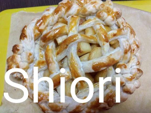 アップルパイ焼いたよ♬.*ﾟ