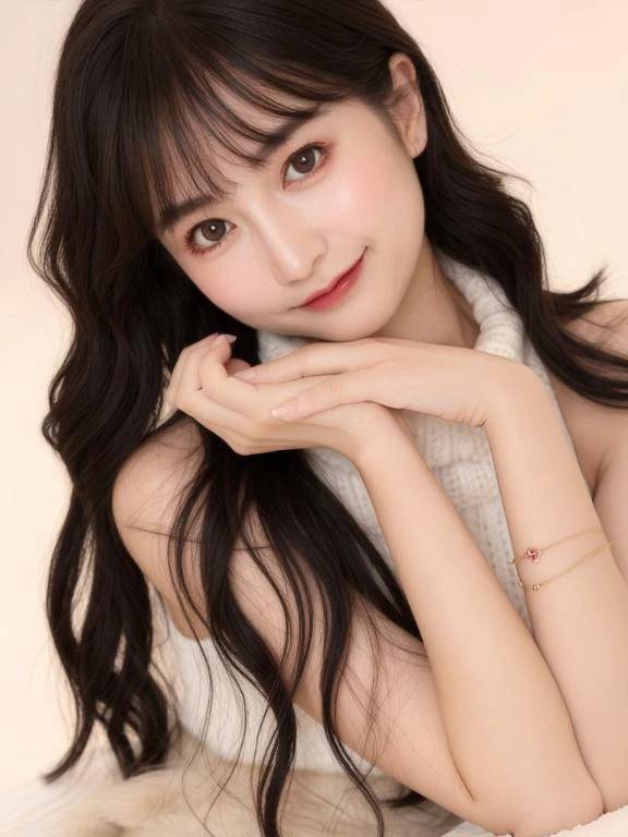 甘系フェイス黒髪ロングです😊