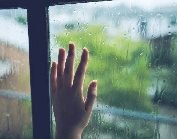 また雨