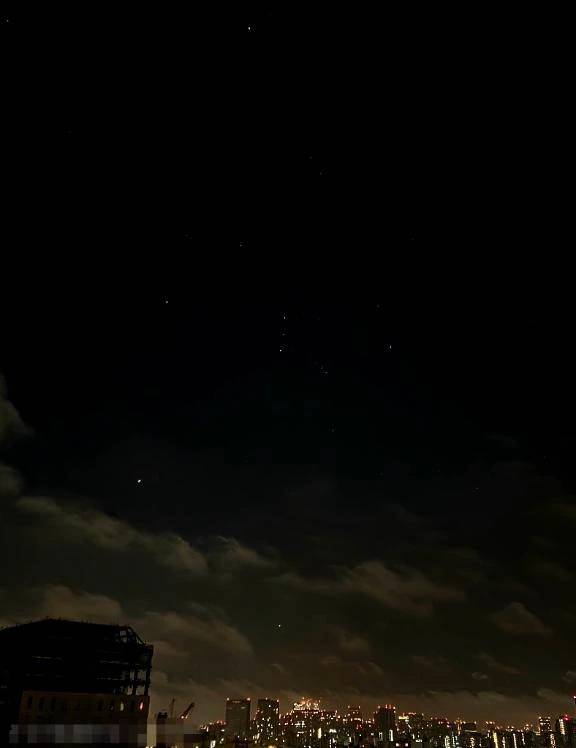 今夜は星が見える🌠