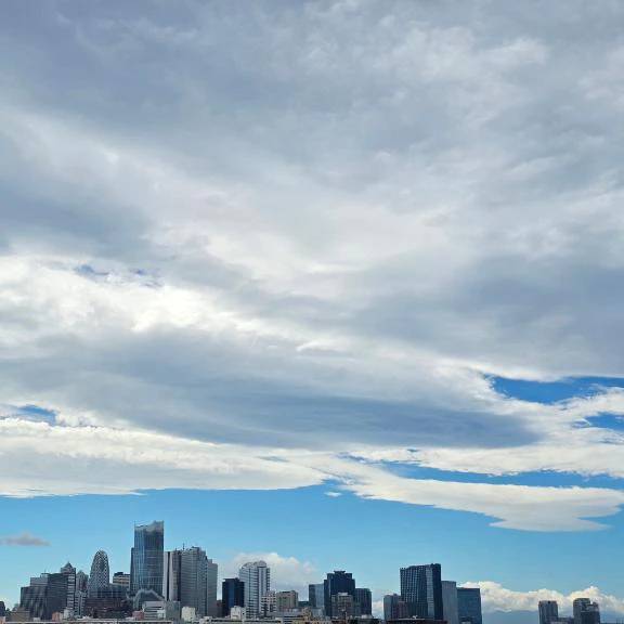 変な雲☁️