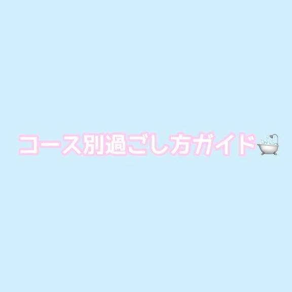 🩵コース別過ごし方ガイド💒