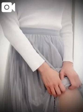 ノーパンでパンスト