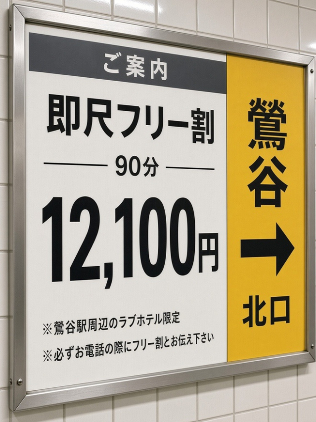 即尺フリー割(上野デリヘル倶楽部)
