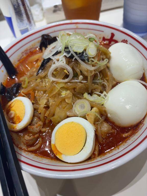朝から🔥🍜