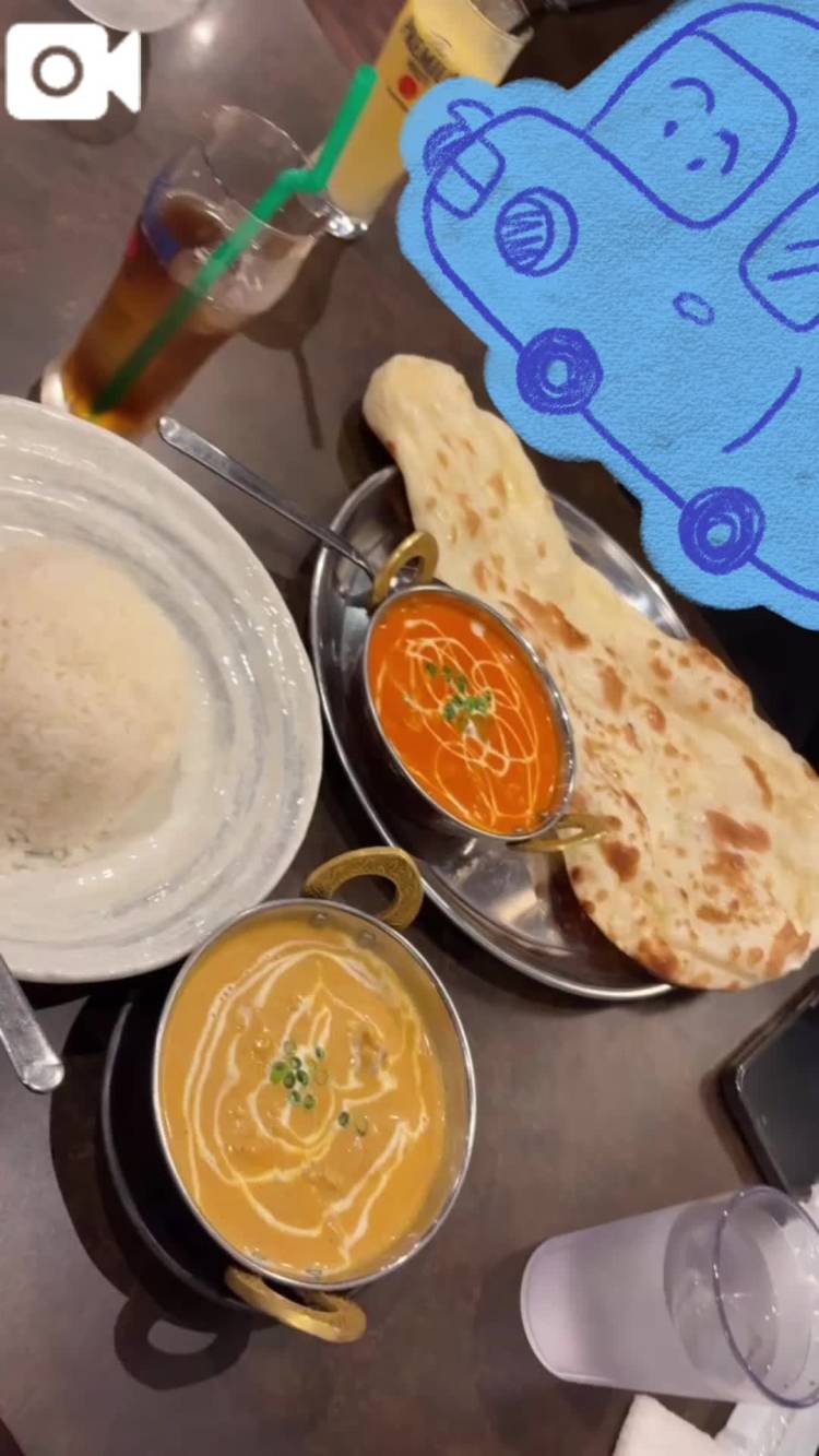 カレー美味い😋