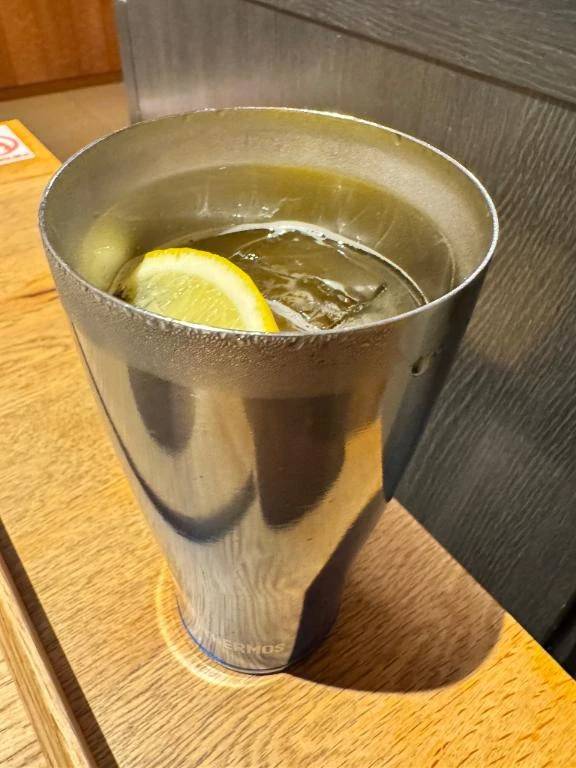 サウナ後のハイボール🥃