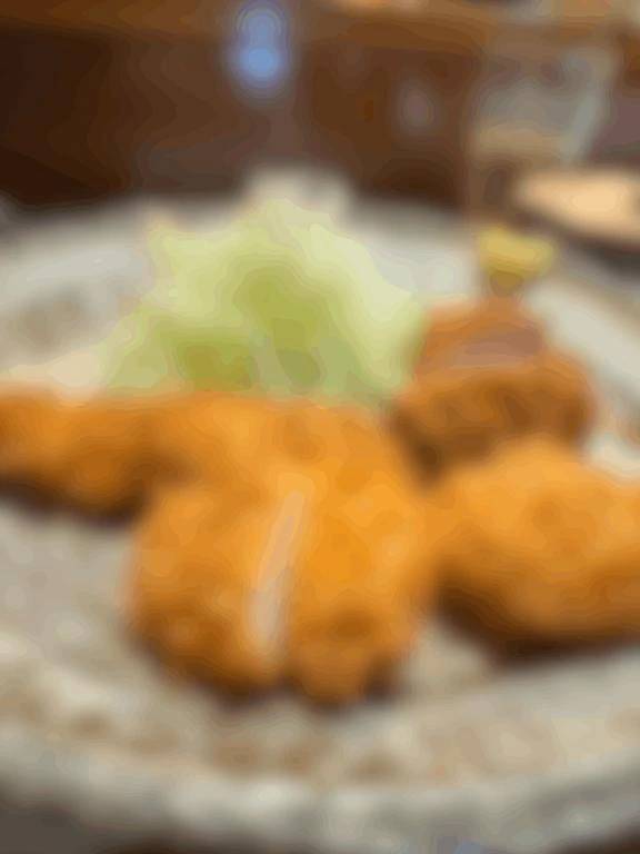 過去一のとんかつ。