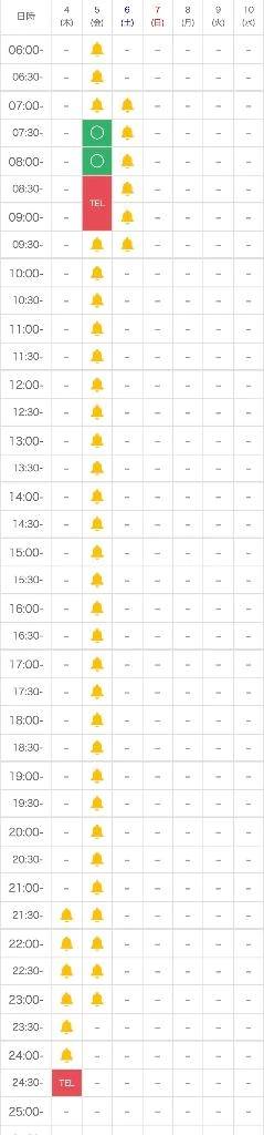 明日残り1枠です🈳