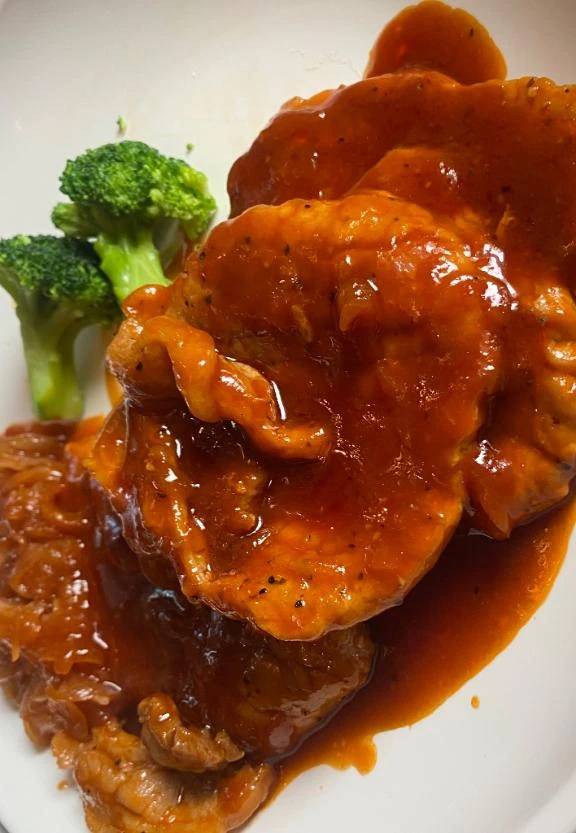ポークでチャップなお昼ご飯🍴