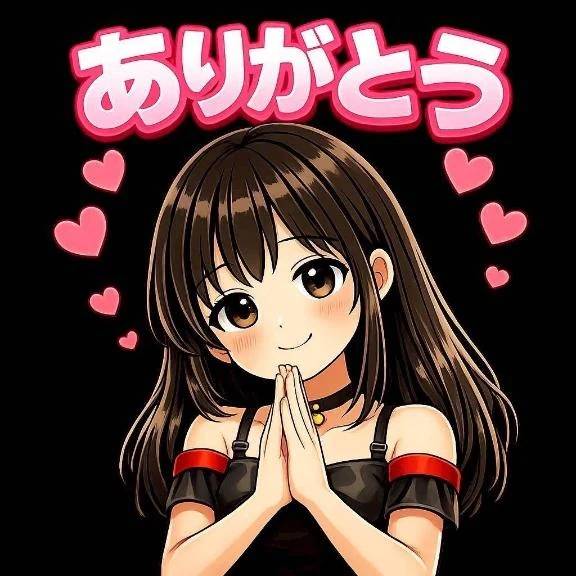 椿のLINEスタンプ🤍