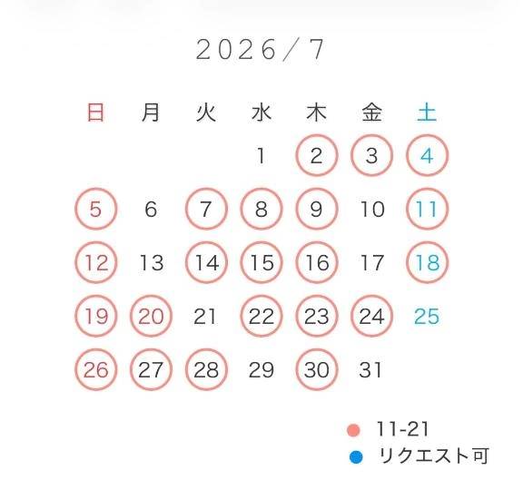 7月🍉