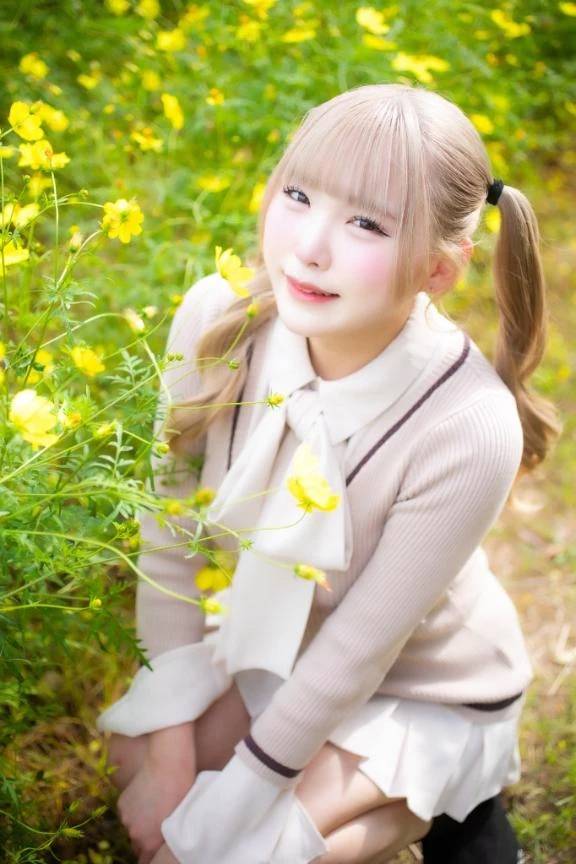 金髪です💛色白すぎて靴しか無いよぉ！💛