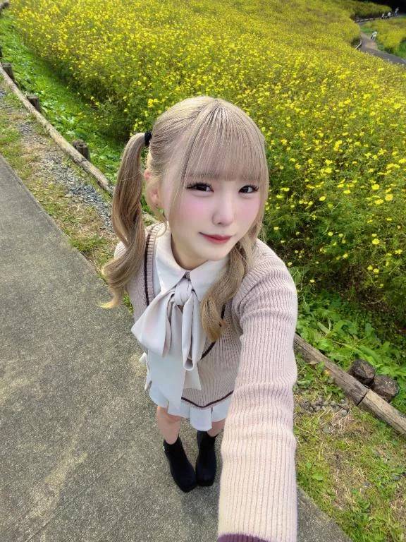 金髪です🎀コスモス畑はロマンチックだった🎀
