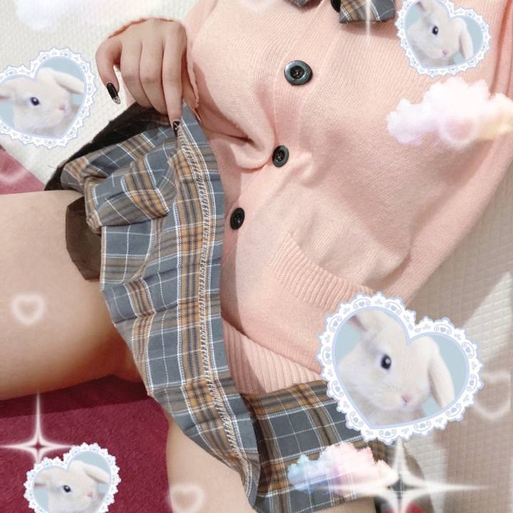 裸で密着、しちゃわない？🐰