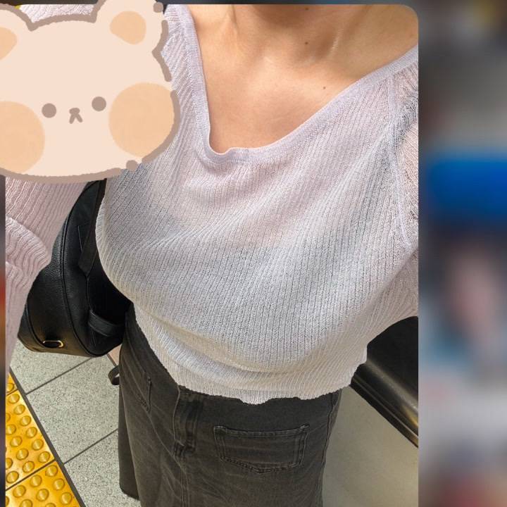 デニムスカート。