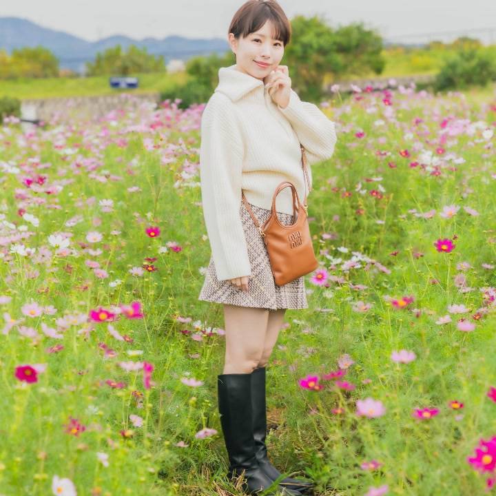 強風の中頑張ったよ🌸