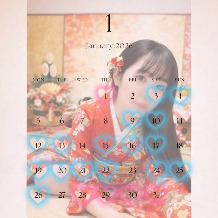1月シフト🌸