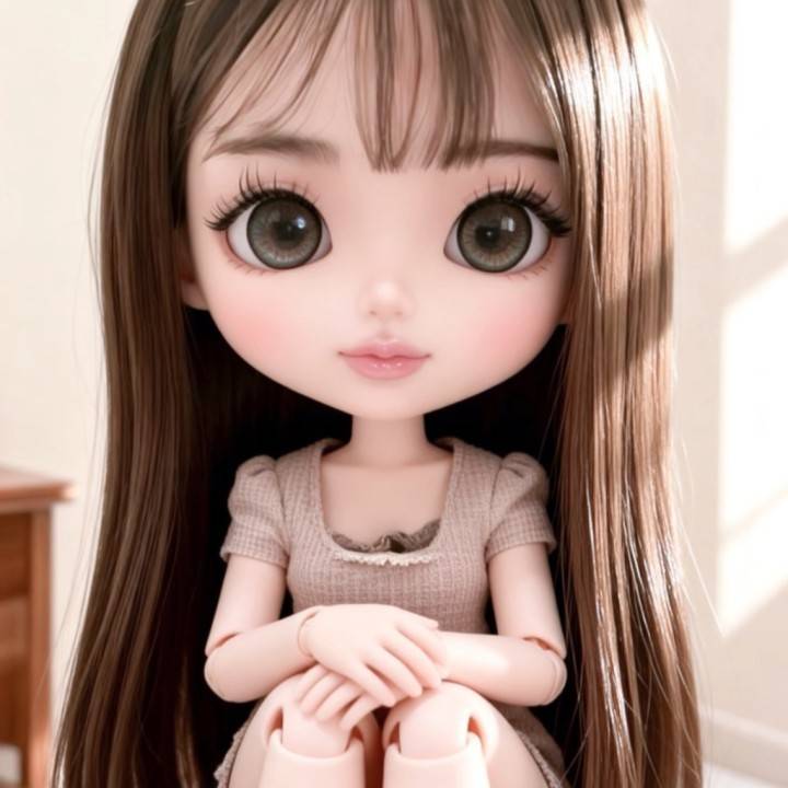 お人形きらり✨✨