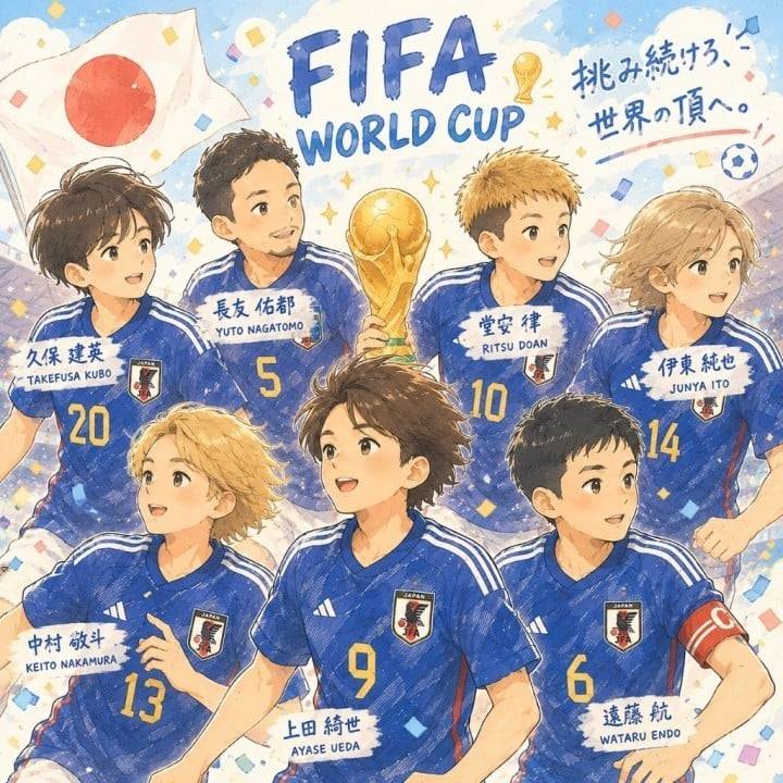 るあんの優勝予想は…🤭💭⚽️💙