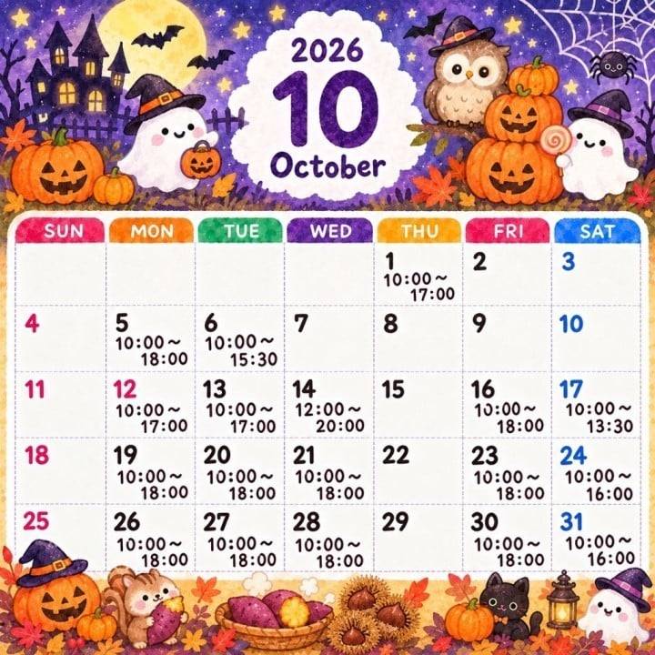 10月も一緒に…🤍🫧
