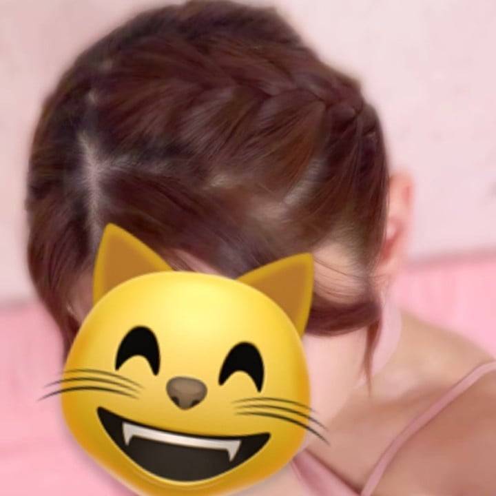 髪の毛可愛くてテンションあがる🥴