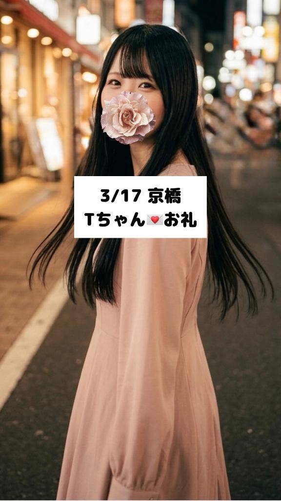 3/17💌京橋 Tちゃん