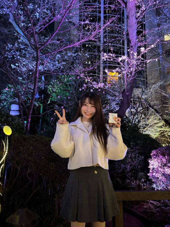 桜が咲き始めていたんだね