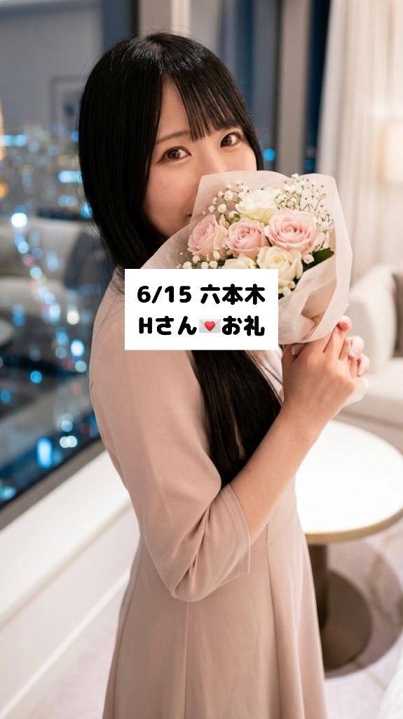 6/15💌六本木 Hさん