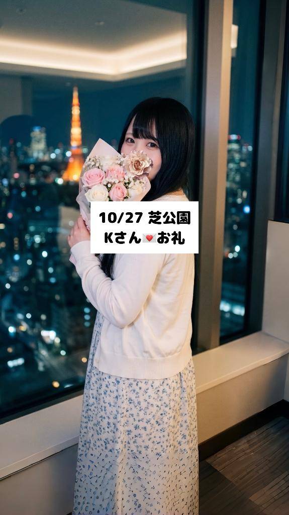 10/27💌芝公園 Kさん