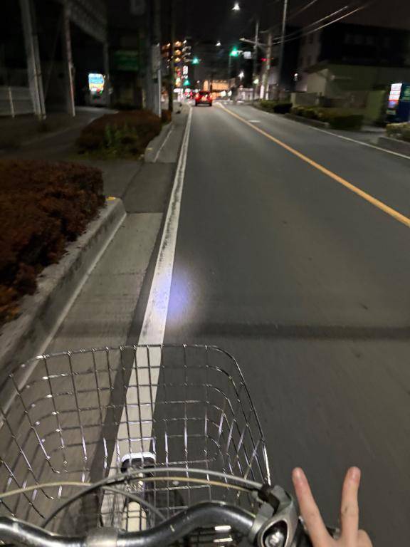 立川→埼玉🚲で退勤wwwww