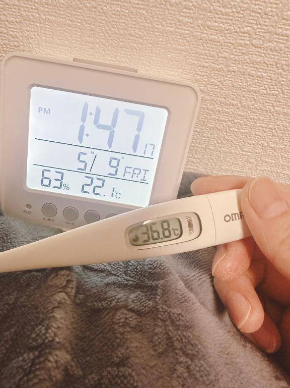 今日の体温❣️