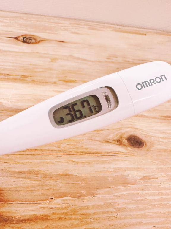 今日の体温❣️