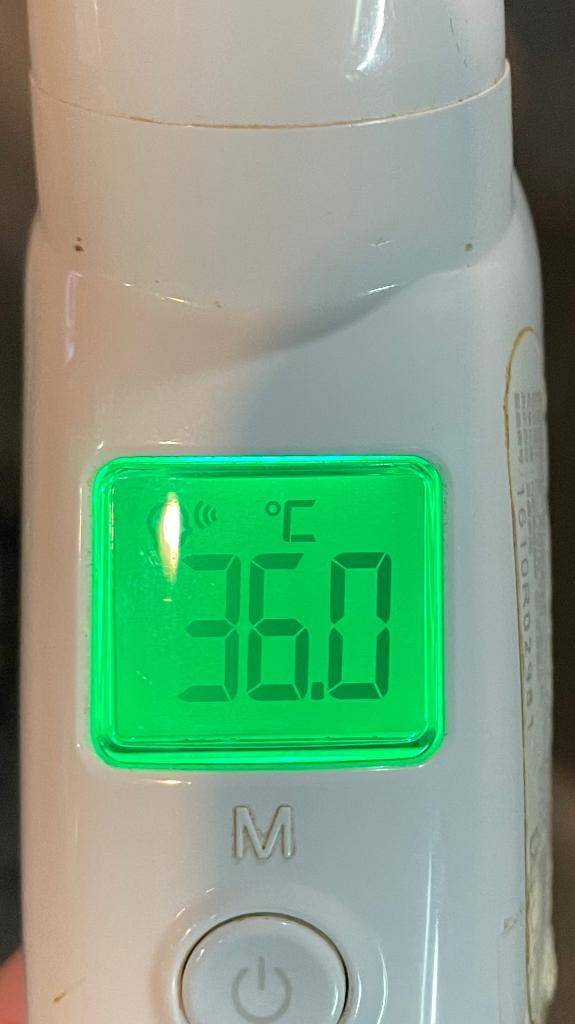 今日の体温...｡