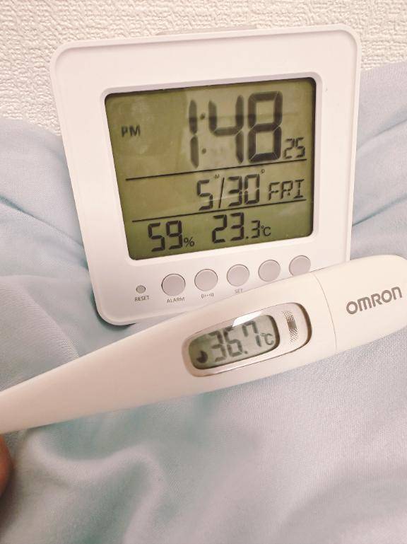 今日の体温❣️