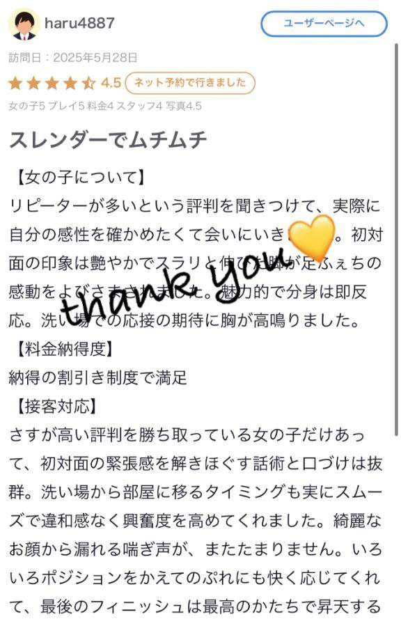 ♡【お礼写メ日記】♡