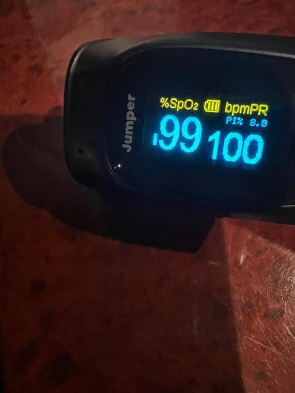 今日のパルスオキシメーター♡