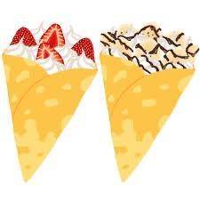 今日は、クレープの日 変わった味があると言えば何味？