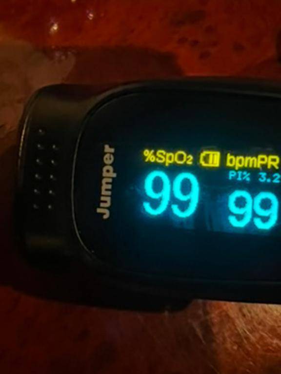 今日のパルスオキシメーター♡