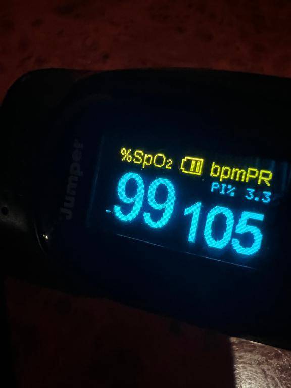 今日のパルスオキシメーター♡