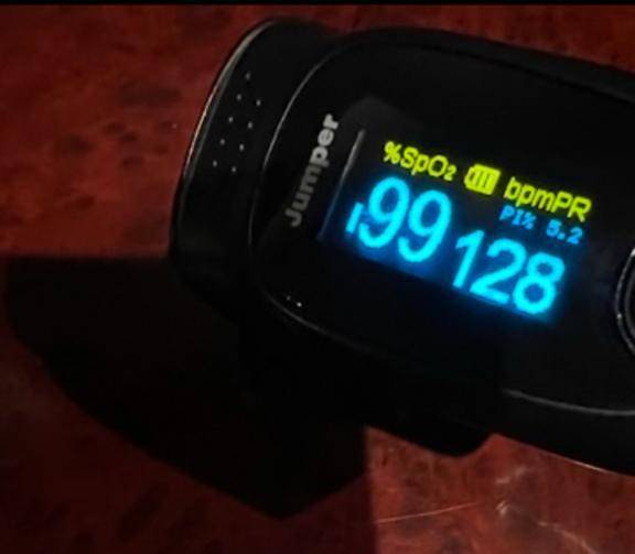 今日のパルスオキシメーター♡